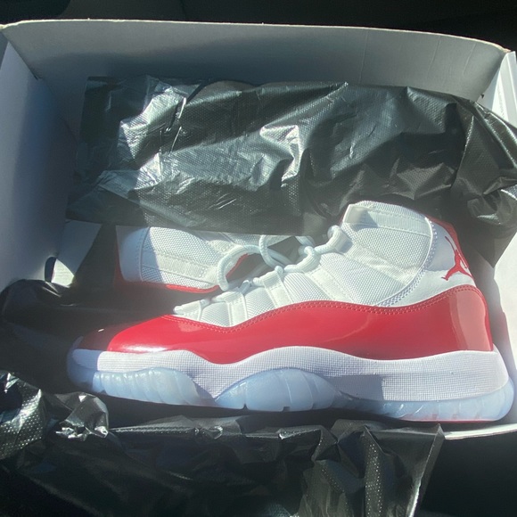 Cherry Jordan 11’s - Picture 1 of 1